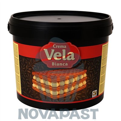 Crème Vela Blanche Noisette 6kg - Eurocao Cubo
