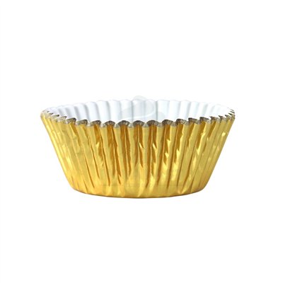 PME SET 30 CAPSULAS 5CM PARA HORNEAR CUPCAKES ORO 