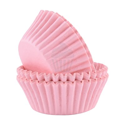 PME SET DE 60 CAPSULAS CUPCAKES ROSA CLARO 51X30MM