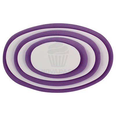 PME SET DE 6 CORTADORES OVALADOS 70 A 166MM LARGO