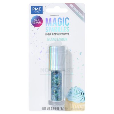 PME MAGICSPARKLES  3 GR COPOS GLITTER AZUL LAGUNA