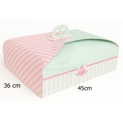 "Compre Cajón Rectangular Agata N13 para Tartas - 45x36 cms"