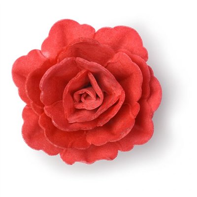 MODECOR CAJA DE 18 ROSAS DE OBLEA ROJA 5,5CM