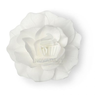 MODECOR ROSA GRANDE DE OBLEA BLANCA 12,5 CM