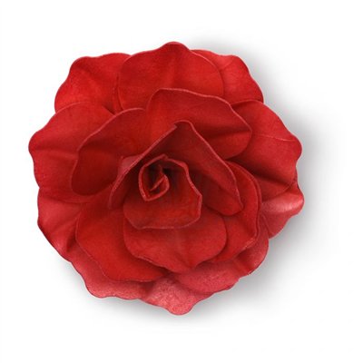 MODECOR ROSA GRANDE DE OBLEA ROJA 12,5 CM