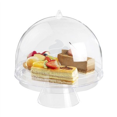 AP BASE + CUPULA TRANSPARENTE 26,5CM ALTURA 30CM