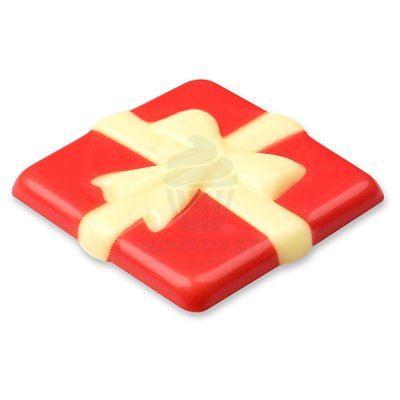 64 PIEZAS CHOCO BLANCO REGALOS NAVIDAD 3,7X3,7CM