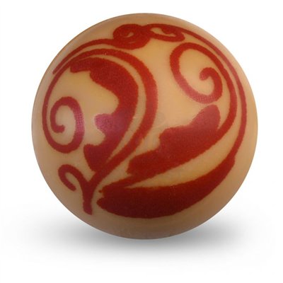 MODECOR SET 96 ESFERAS CHOCO BLANCO NAVIDAD 2,8CM