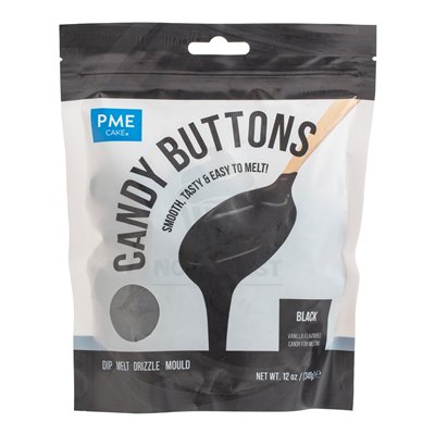 PME BOLSA 340 GR CHOCOLATE NEGRO CANDY BUTTONS