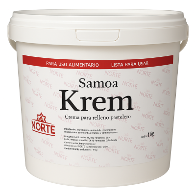 Crème Pâtissière Samoa Krem Norte 13 Kg - Délicieuse!