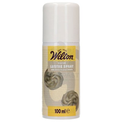 WILTON BOTE 100 ML SPRAY COMESTIBLE PLATA