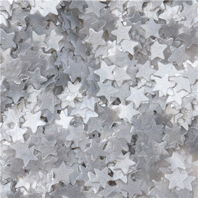 PME BOTE 1 GR. GLITTER COMESTIBLE ESTRELLAS PLATA