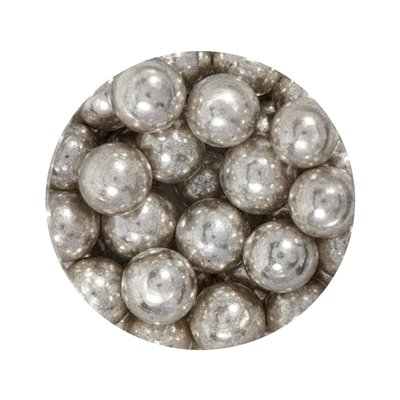 PME BOTE 25 GR PERLAS PLATEADAS 8 MM DECORACION