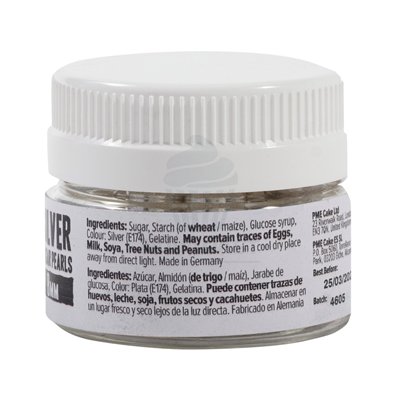 PME BOTE 25 GR PERLAS PLATEADAS 8 MM DECORACION