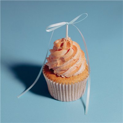 PME SET 8 TOPPERS CON LAZO PARA TARTAS AZUL BEBE