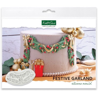 Guirlande Festive 3D : Moule Silicone Katy Sue