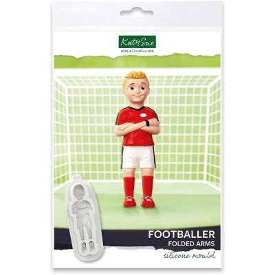 Moule Katy Sue Footballeur Bras Croisés - Unique et Créatif
