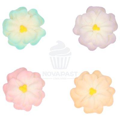 WILTON SET DE 8 DECORACIONES FLORES DAHLIAS 2D
