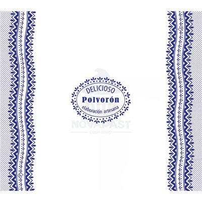 PAPIER DE SOIE POLVORON 19X17 CM (PAQ.1000 PCS)