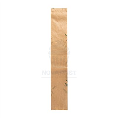 PAQ 250 Natural Kraft Paper Bags 54x9+4cm Gusset