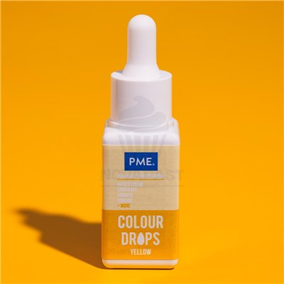 PME COLORANTE BASE ACEITE COLOUR DROPS AMARIL 20ML