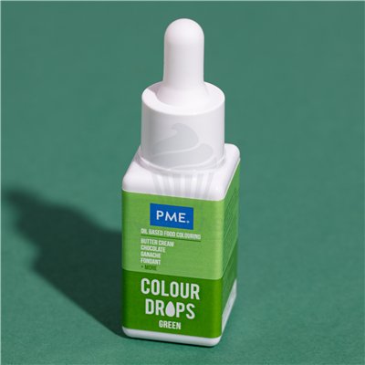 PME COLORANTE BASE ACEITE COLOUR DROPS VERDE 20ML