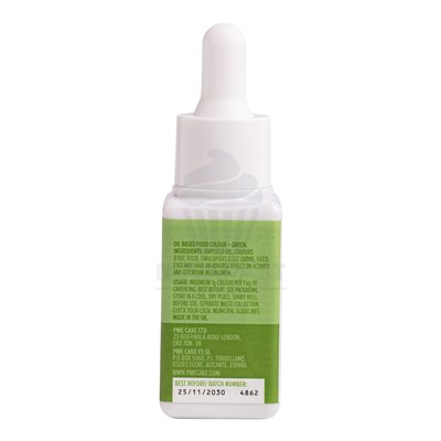 PME COLORANTE BASE ACEITE COLOUR DROPS VERDE 20ML