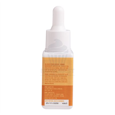 PME COLORANTE BASE ACEITE COLOUR DROPS NARANJA20ML