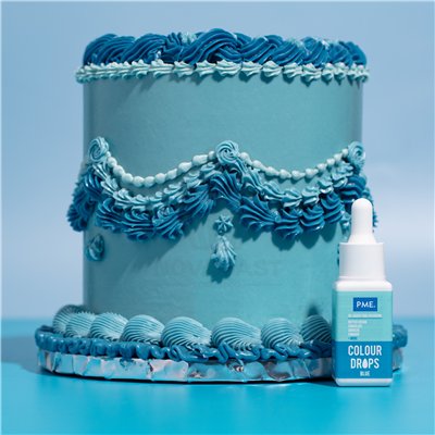PME COLORANTE BASE ACEITE COLOUR DROPS AZUL 20ML