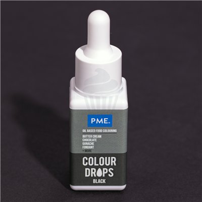 PME COLORANTE BASE ACEITE COLOUR DROPS NEGRO 20ML