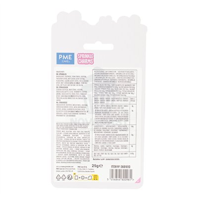 PME BLISTER SPRINKLES MINI ROSAS 25GR.