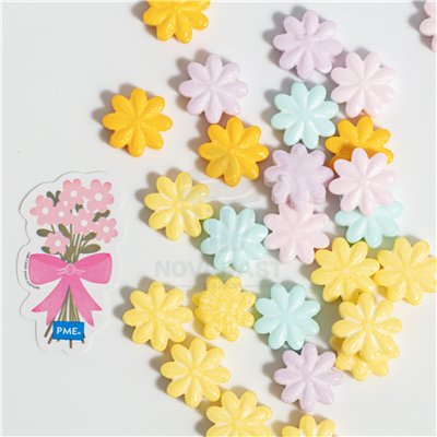 PME BLISTER SPRINKLES FLORES PASTEL 25GR.