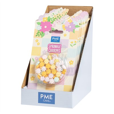 PME BLISTER SPRINKLES FLORES PASTEL 25GR.