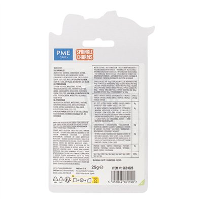 PME BLISTER SPRINKLES DINOSAURIOS MIX 25GR.