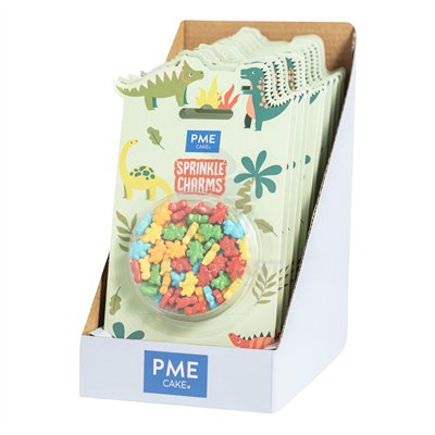 PME BLISTER SPRINKLES DINOSAURIOS MIX 25GR.
