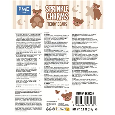 PME BLISTER SPRINKLES OSITOS DE PELUCHE 25GR.