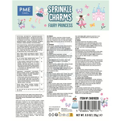 PME BLISTER SPRINKLES PRINCESA DE CUENTO 25GR.