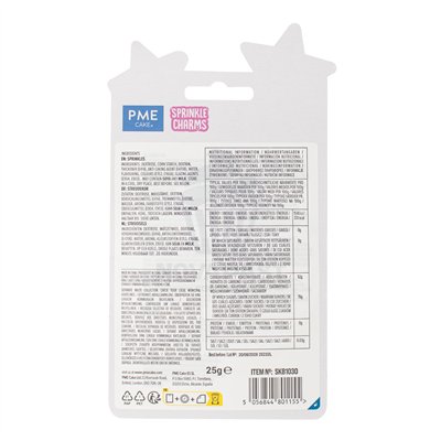 PME BLISTER SPRINKLES ESTRELLAS AMARILLAS 25GR.