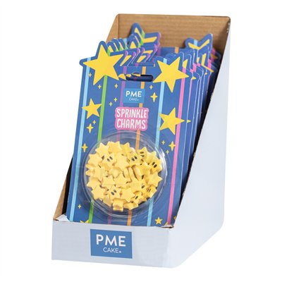 PME BLISTER SPRINKLES ESTRELLAS AMARILLAS 25GR.