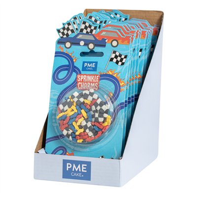 PME BLISTER SPRINKLES COCHES DE CARRERA 25GR.