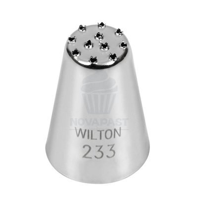 WILTON BOQUILLA DECORACION ACERO NUM. "233" MULTI