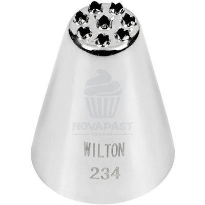 WILTON BOQUILLA DECORACION ACERO NUM. "234" MULTI