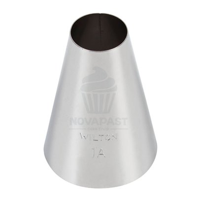 WILTON BOQUILLA DECORACION ACERO NUM. "1A" REDONDA