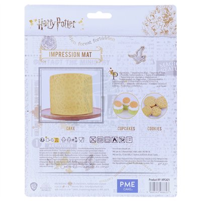 PME PLANTILLA TAPETE TARTAS HARRY POTTER 16X16CM