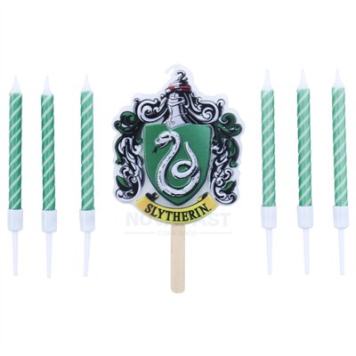 PME SET 7 VELAS HARRY POTTER SLYTHERIN 7CM