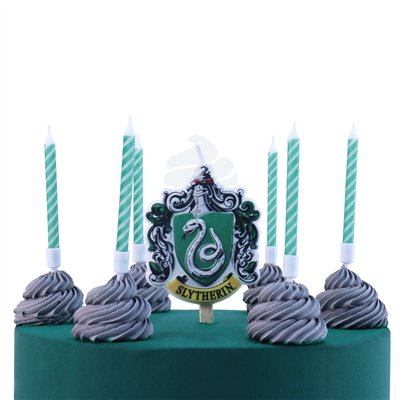 PME SET 7 VELAS HARRY POTTER SLYTHERIN 7CM