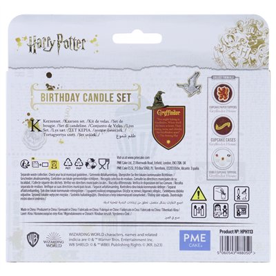 PME SET 7 VELAS HARRY POTTER GRYFFINDOR 7CM