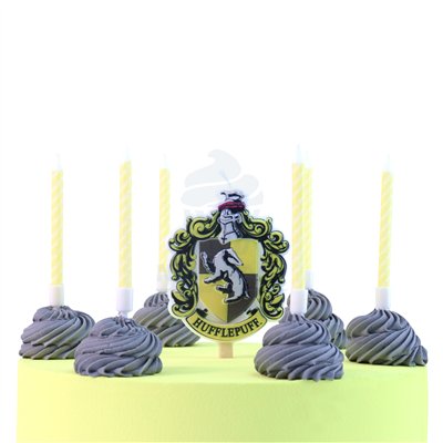 PME SET 7 VELAS HARRY POTTER HUFFLEPUFF 7CM