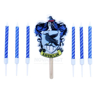 PME SET 7 VELAS HARRY POTTER RAVENCLAW 7CM
