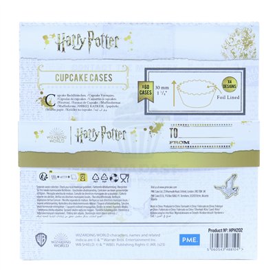 PME SET 60 CAPSULAS CUPCAKES H. POTTER 4 CASAS